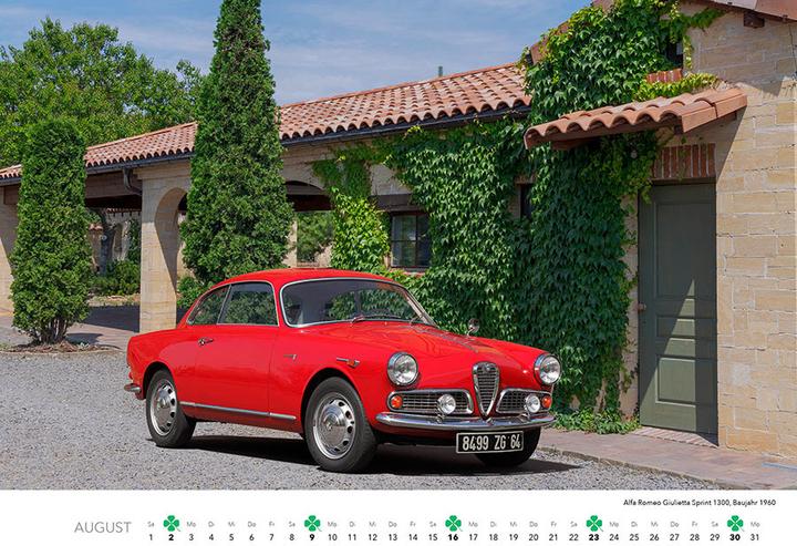 Produktbild Alfa Romeo Kalender 2026 (47,5 x 33 cm)