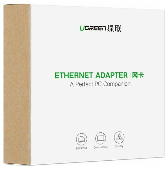 Actual product image Ugreen USB-C to Ethernet Adapter (Ethernet / Lan, 6.20 cm)