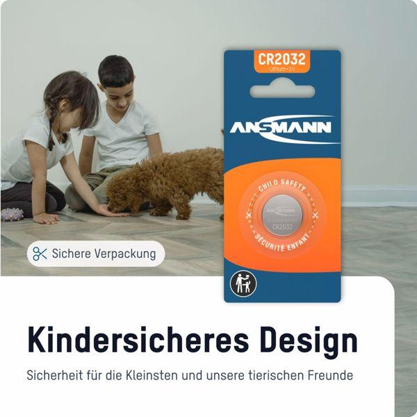 Image du produit Ansmann Cr2032 (1 pcs, CR2032, 245 mAh)