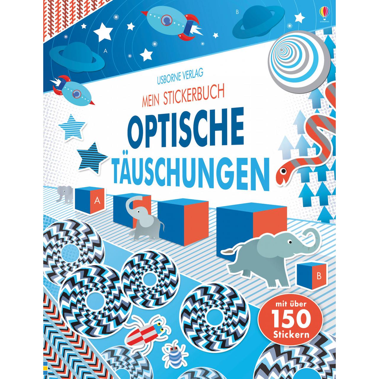 Usborne Publishing, Sticker, Mein Stickerbuch: Optische Täuschungen