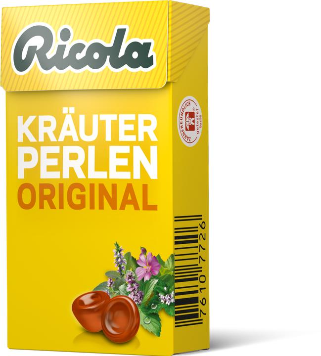 Image du produit Ricola Kräuter Perlen Original Bonbon ohne Zucker (1 pcs, 25 g)