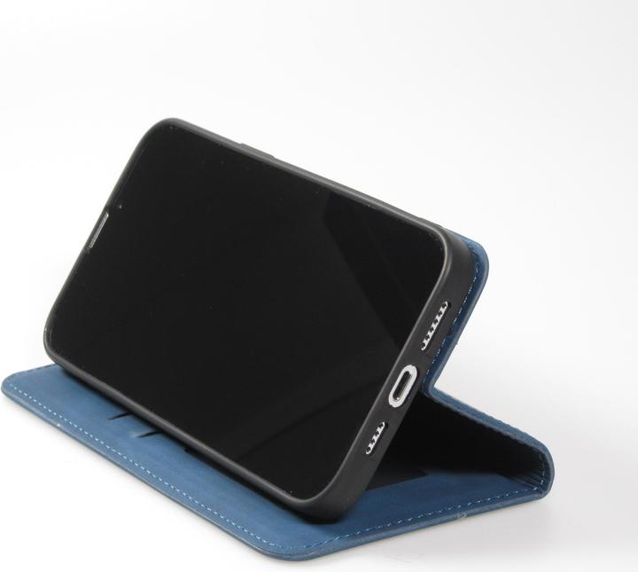 Image du produit PhoneLook Etui cuir Flip Wallet vintage avec fermeture aimantée et compartiment cartes (Apple iPhone 14)