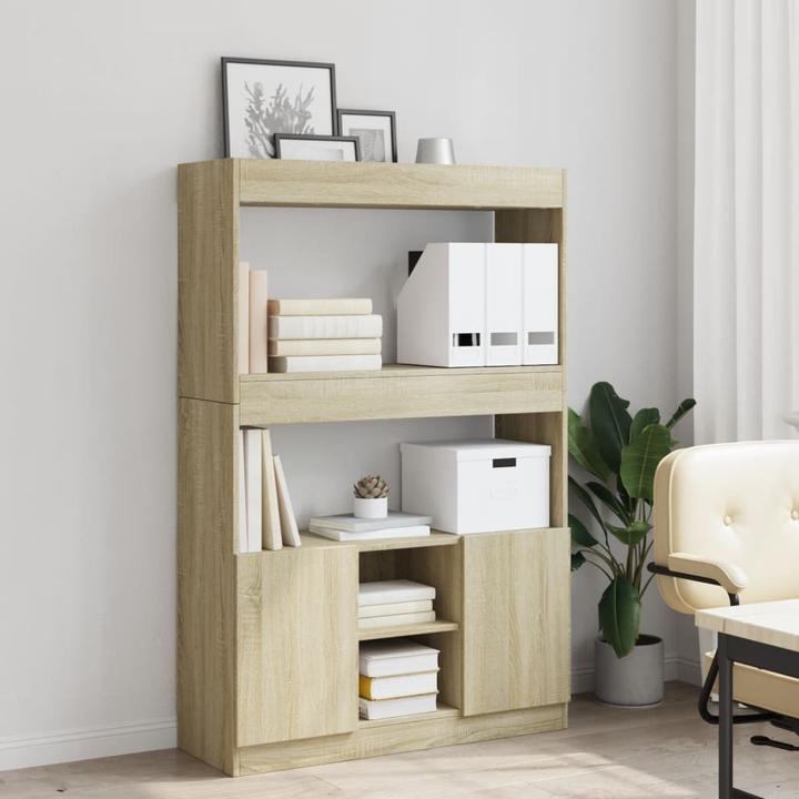 Image du produit vidaXL Highboard (92 x 33 x 140 cm)