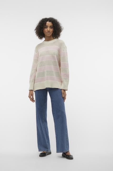 Produktbild Vero Moda VMELOUISNEWSTRIPE Pullover Strickpullover (S)