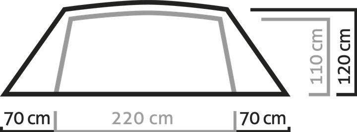 Actual product image Salewa Denali IV (Dome tent, 3.60 kg, 4 persons)