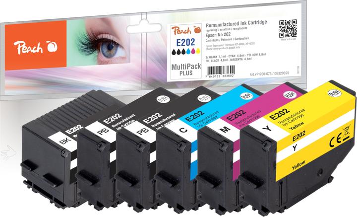 Actual product image Peach No. 202, PEA, Multi-Pack-Plus, REM, FW (Y)