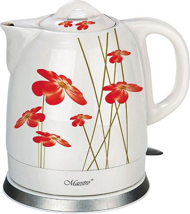 Feel-Maestro MR-066-RED FLOWERS Wasserkocher (1.50 l)