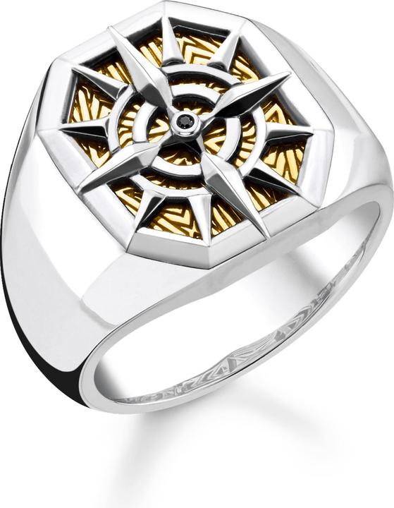 Immagine prodotto Thomas Sabo Anello bussola oro (60, 925 Argento)