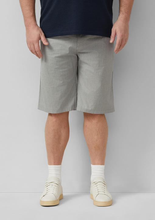 Image du produit s.Oliver Phoenix: Bermuda mit Straight Leg und Struktur (46)