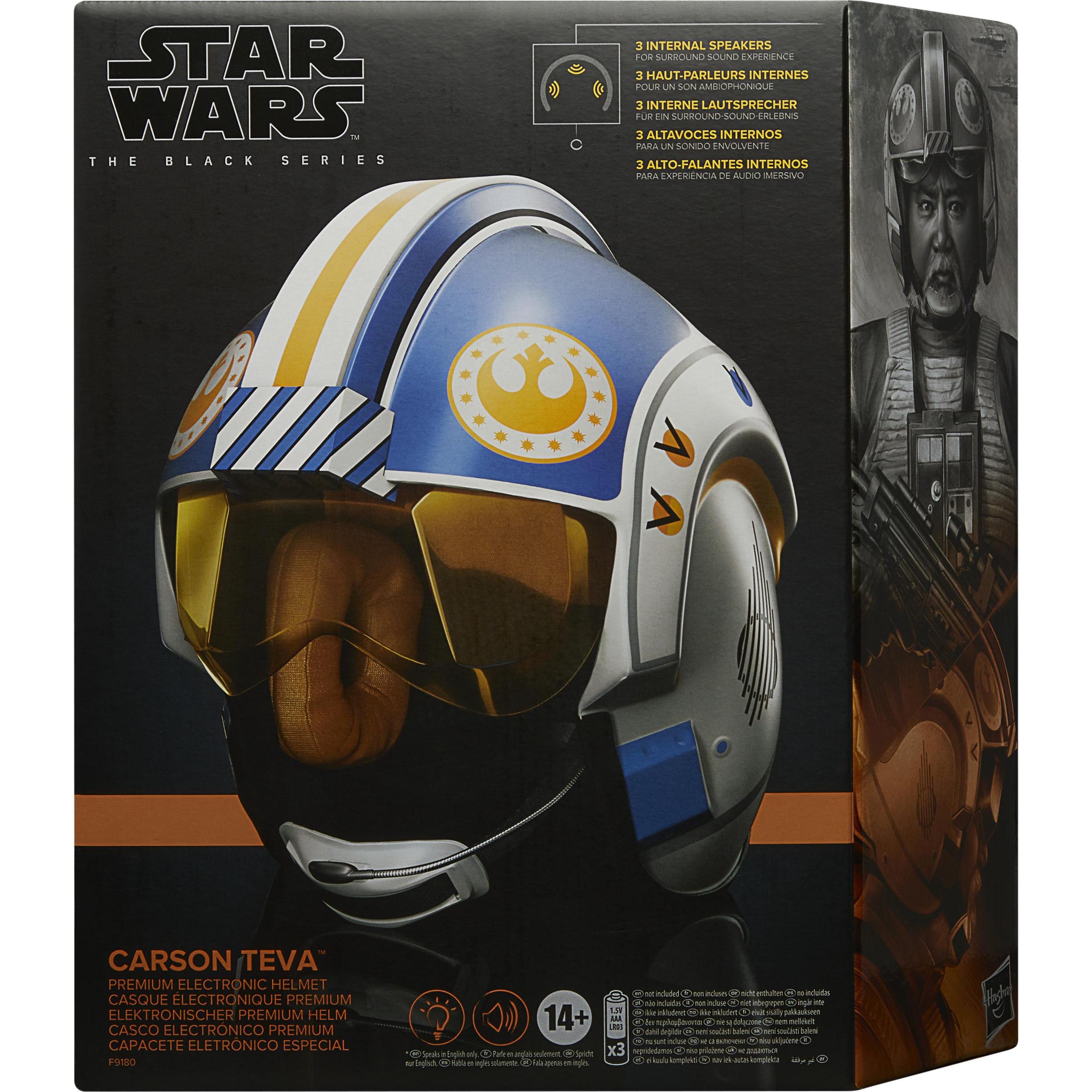 Thumbnail - Hasbro Star Wars: The Mandalorian Black Series Elektronischer Helm Carson Teva