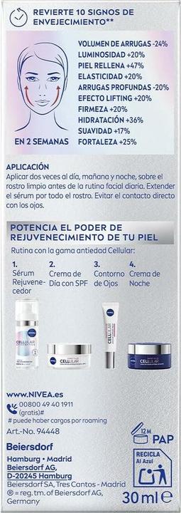Actual product image NIVEA Cellular epigenetics (30 ml)