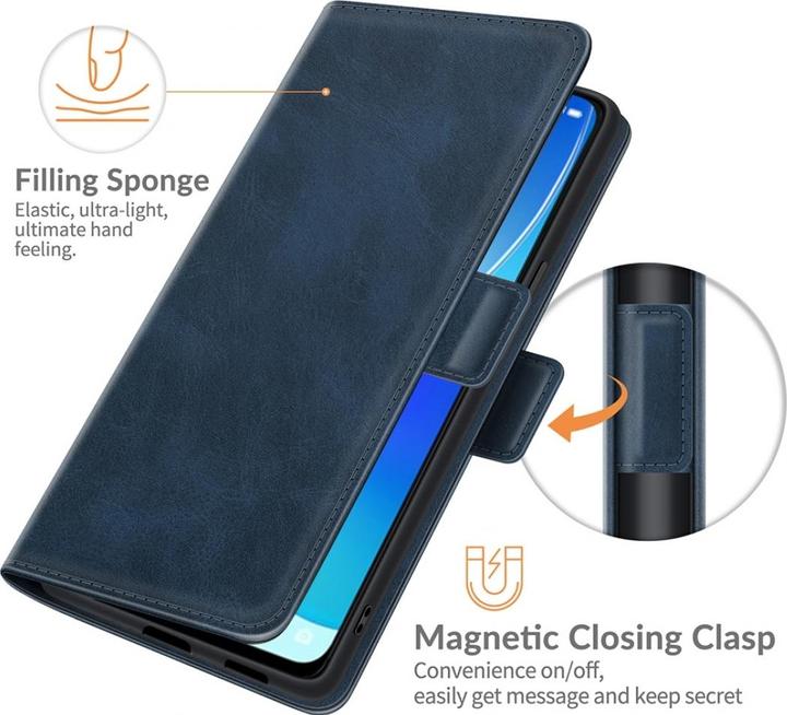 Actual product image Screenguard Oppo Reno6 5G CardLounge Leather Case (Oppo Reno 6 5G)