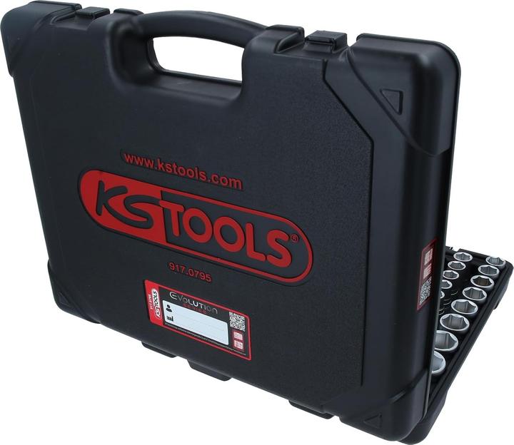 Produktbild KS Tools Steckschlüssel-Satz (32 mm, 19 mm, 6 mm, 12 mm, 24 mm, 14 mm, 22 mm, 16 mm, 23 mm, 10  mm, 21 mm, 18 mm, 27 mm, 7 mm, 31 mm, 17 mm, 11 mm, 5 mm, 15 mm, 26 mm, 30 mm, 8 mm, 28 mm, 9 mm, 29 mm, 13 mm, 20 mm, 25 mm, 4 mm)