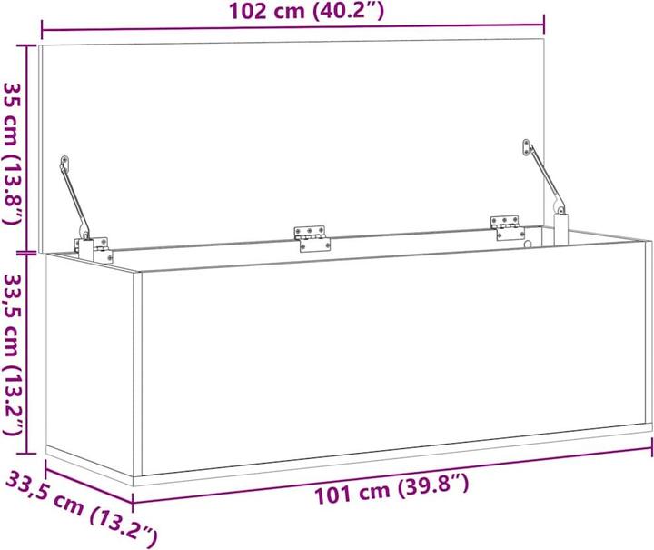 Produktbild VidaXL Heilbad Heiligenstadt (102 x 35 x 35 cm)