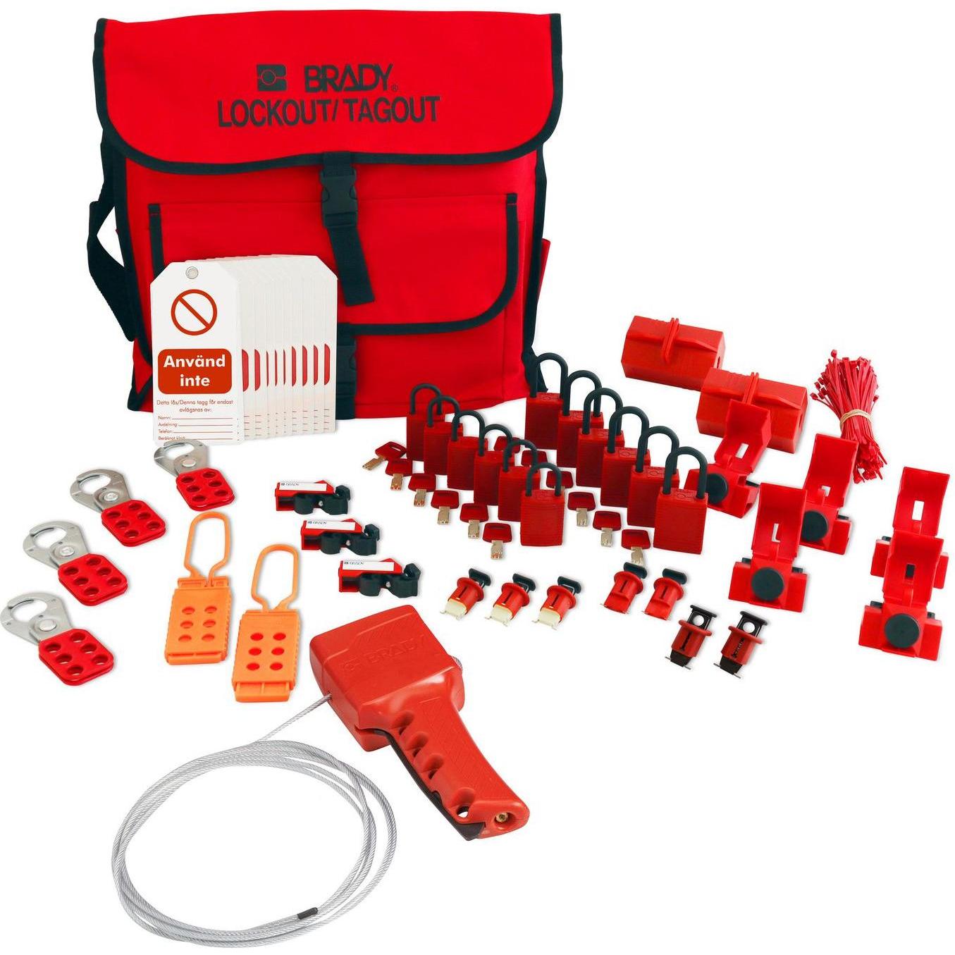 Brady, Etiketten, Wind Energy Lockout Kit -