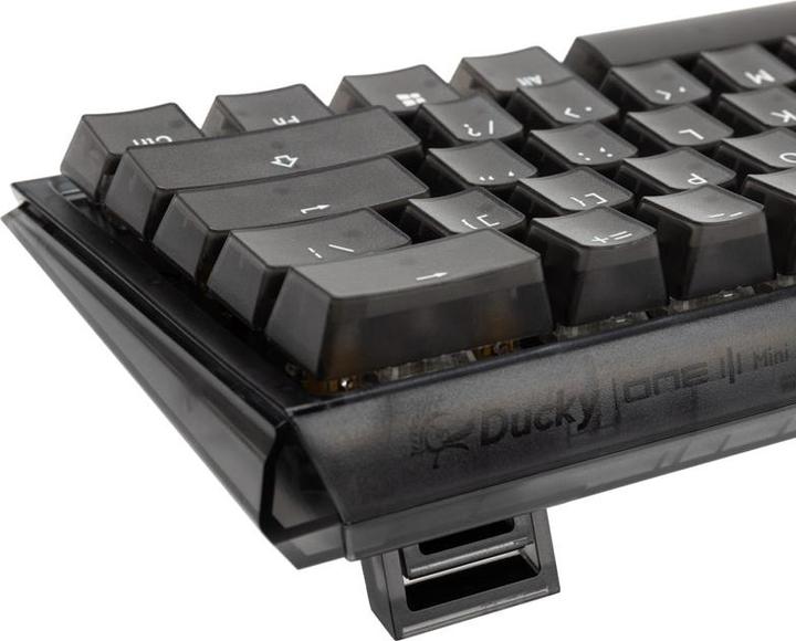 Actual product image Ducky One 3 Aura Black Mini Gaming Keyboard, RGB LED - Kailh Jellyfish Y (US) (Eng. Int., Cable)