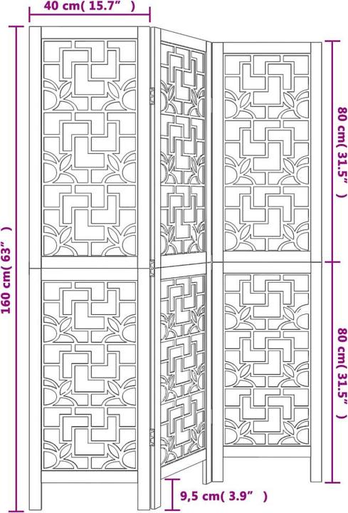 Image du produit vidaXL Paravent
