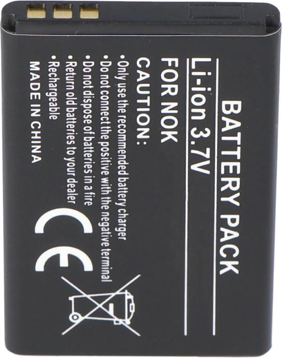Actual product image AccuCell Battery Nokia 6103, BL-4C