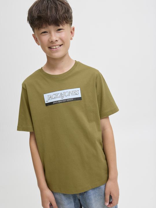 Produktbild Jack & Jones Jorinwood Block Brand Tee Ss Cn Noos Jnr (164)