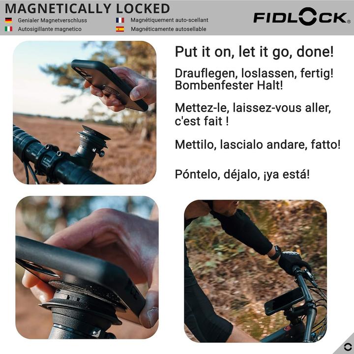 Immagine prodotto Fidlock Magnetische Handyhalterung mit Hülle für Fahrrad
