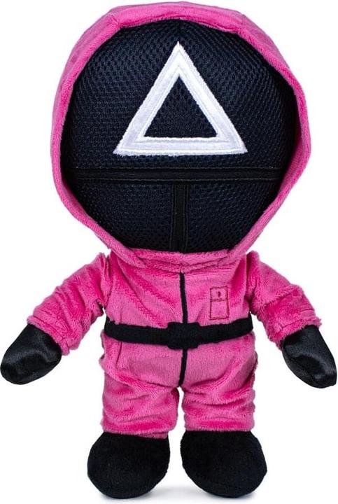 Actual product image Play by Play PBP Squid Game plush guards, 28 cm (34 cm)