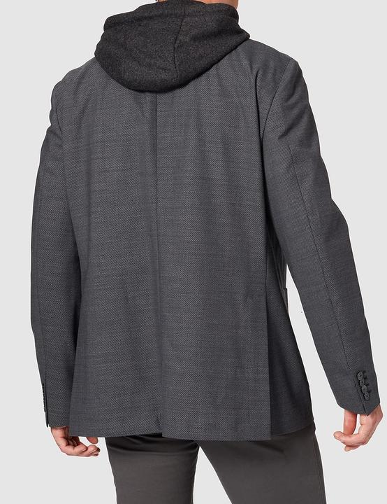 Actual product image Hackett Modern Update on Classic Blazer with Zippered Hood and Patch Pockets (48)