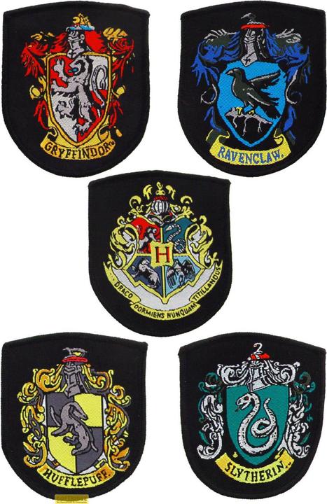 Actual product image Cinereplicas Harry Potter 5-Pack House Crest (5 x)