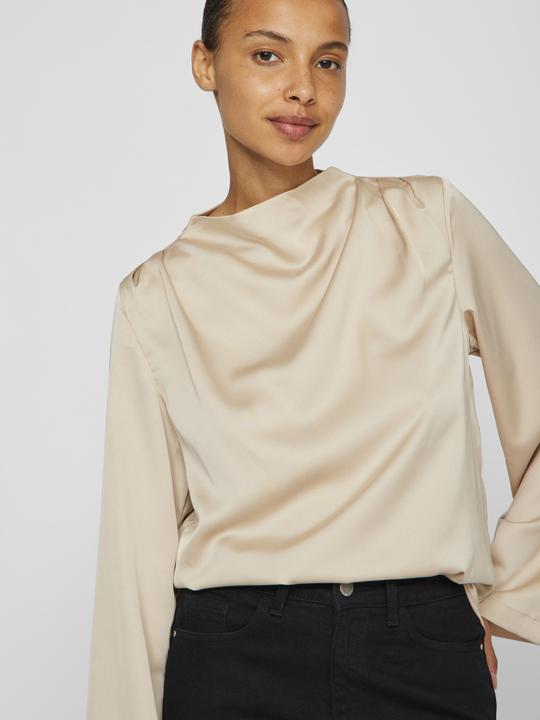 Produktbild Vila High Neck Oberteil mit langen Ärmeln (40)