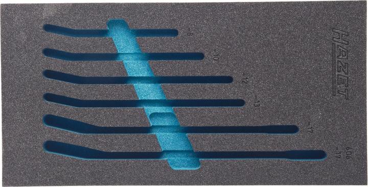 Actual product image HAZET 2C soft foam insert 163-97L