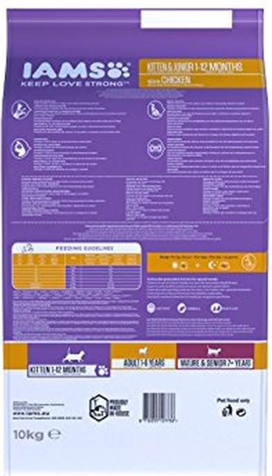 Produktbild Iams Pro Active Health Kitten & Junior (Junior, 1 Stk., 10000 g)