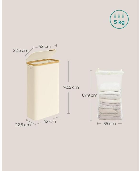 Actual product image Songmics Laundry basket (65 l)