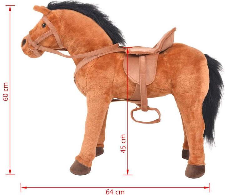 Image du produit vidaXL Pferd Spielzeug (60 cm)