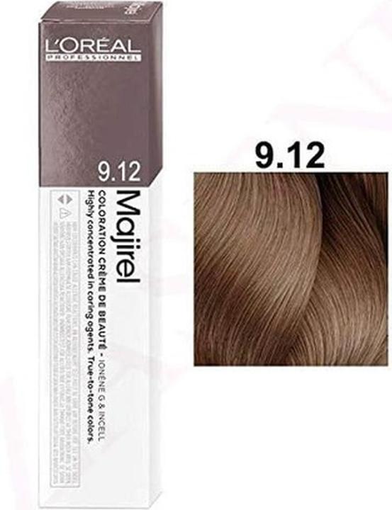 Produktbild L'Oréal Professionnel Majirel (9.12 Sehr Helles Blond Asch Irisé)