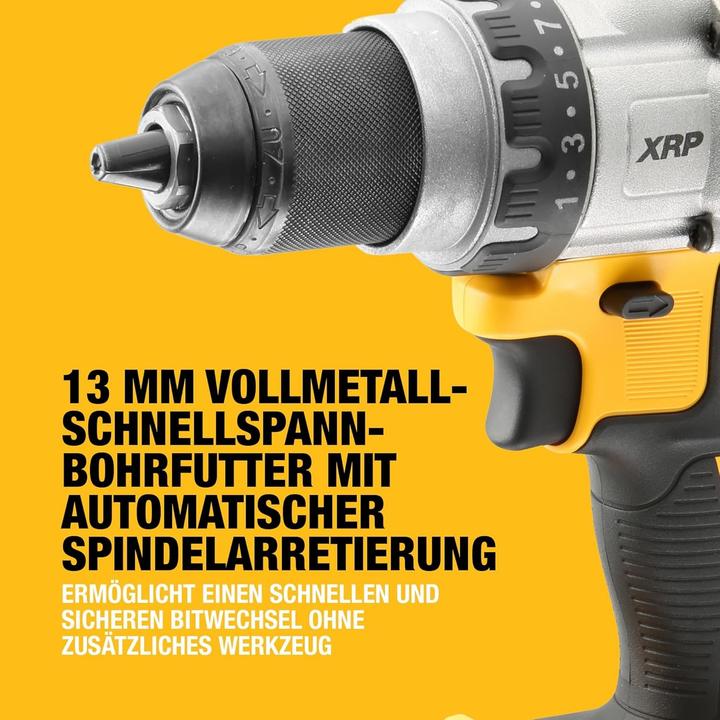 Produktbild DeWalt Schraubendreher Bohrmaschine DCD991NT-XJ 18V ohne Akku und Ladegerät, TSTAK Koffer