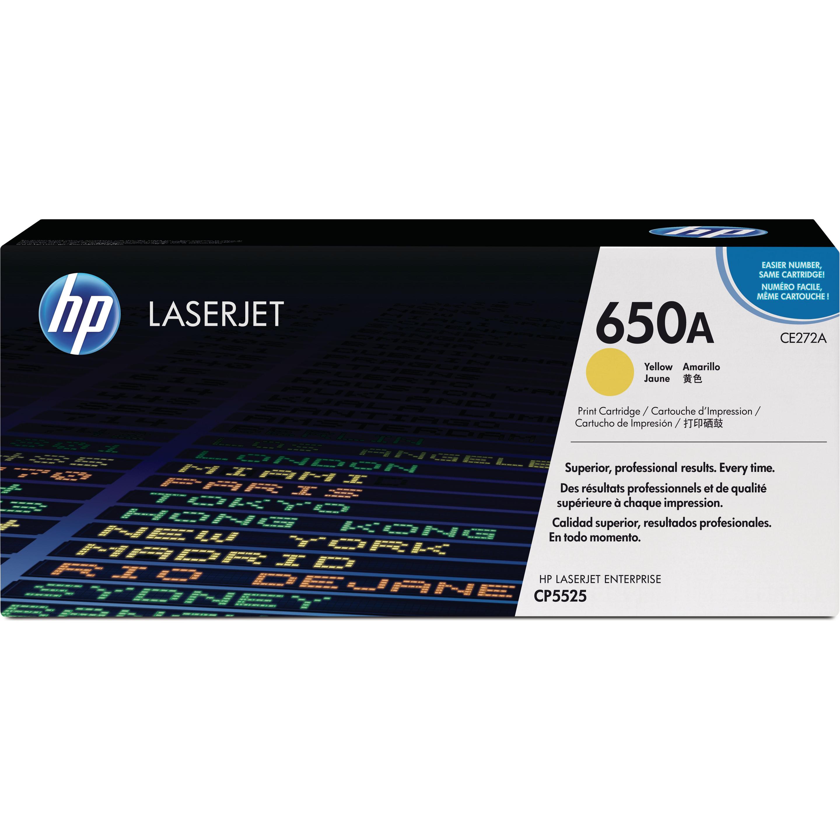 HP, Toner, 650a (Y)
