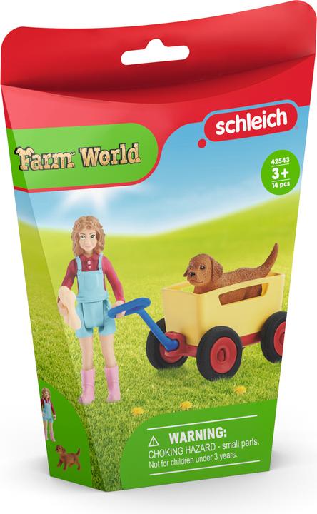 Produktbild Schleich Ausflug mit dem Handwagen