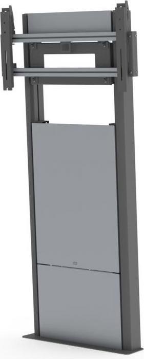 Produktbild SMS Presence - Aufstellung für LCD-Display - verriegelbar - Aluminium, anthrazit - B