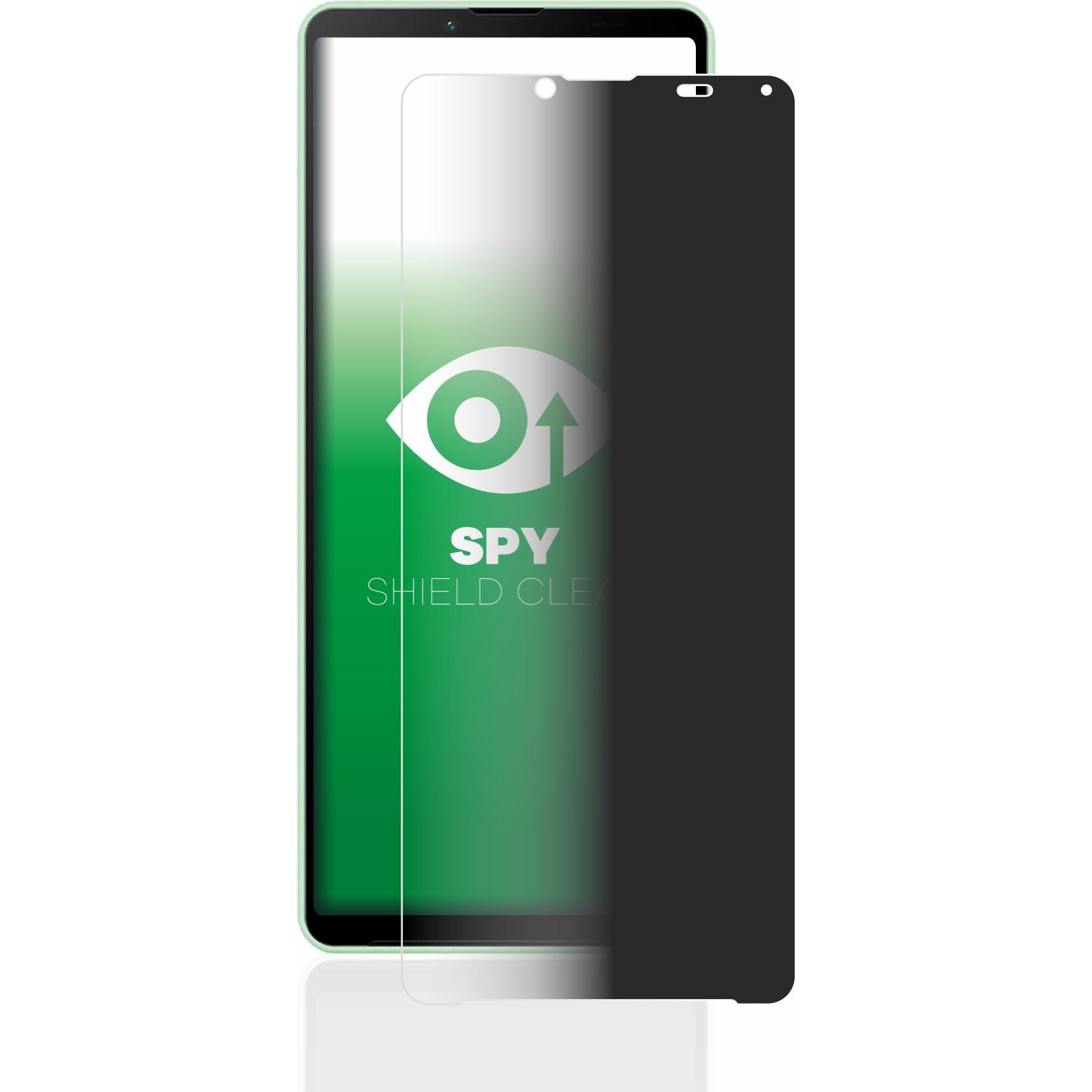 Thumbnail - upscreen Spy Shield Blickschutzfolie (1 Stück, Sony Xperia 10 V), Smartphone Schutzfolie, Blau