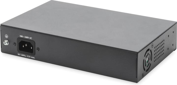 Produktbild Digitus 8-Port Gigabit PoE Switch, Unmanaged, 2 Uplinks (10 Ports)