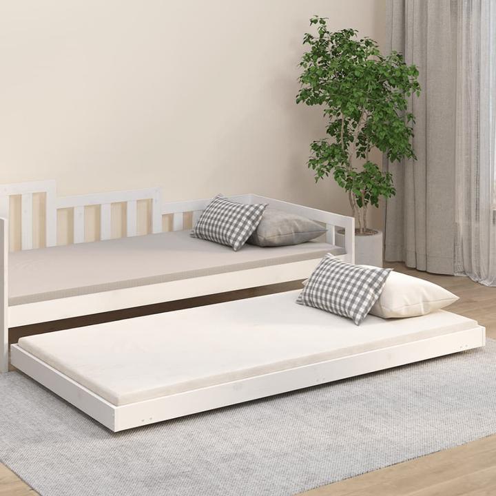 Actual product image vidaXL Bett Kiefer (80 x 200 cm)