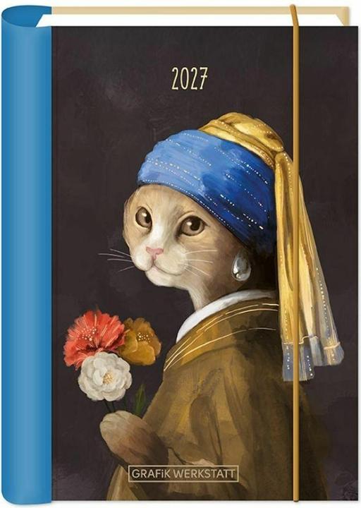 Produktbild Terminplaner 2027 Tierisch kunstvoll (1 Woche / 2 Seiten)