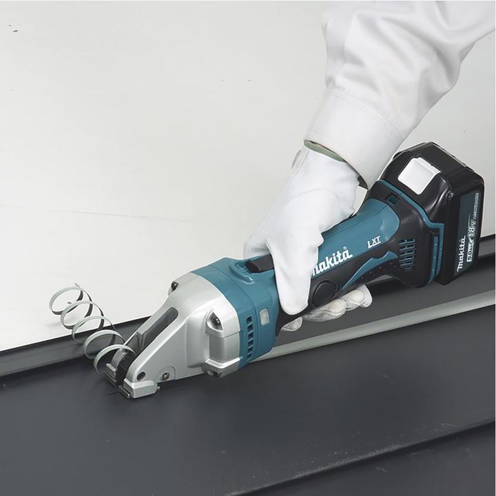 Actual product image Makita Battery Sheet Metal Shears 1.0mm DJS101RTJ