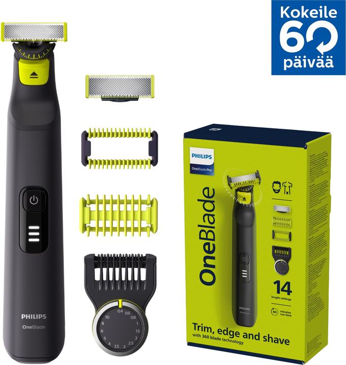 Actual product image Philips OneBlade Pro 360 Face + Body (QP6541/15)