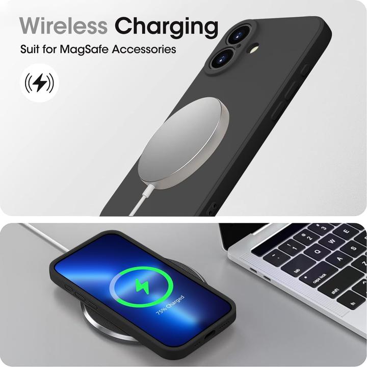 Actual product image Cbx Silicone case for iPhone 16 (Apple iPhone 16)