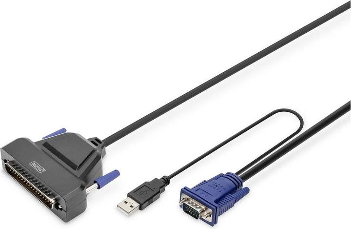 Image du produit Digitus Console KVM HD LCD 19", 1 port VGA, clavier UK