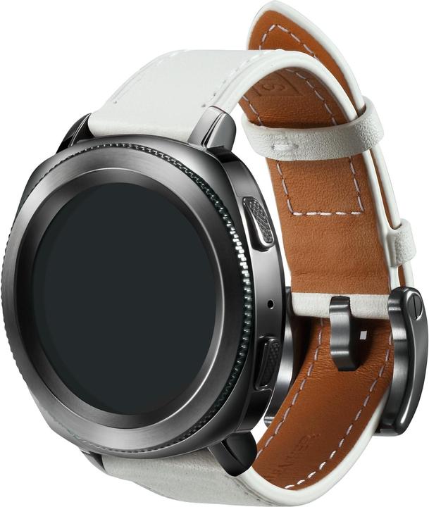 Produktbild Strap Studio Leather Strap Weiss (20 mm, Leder)