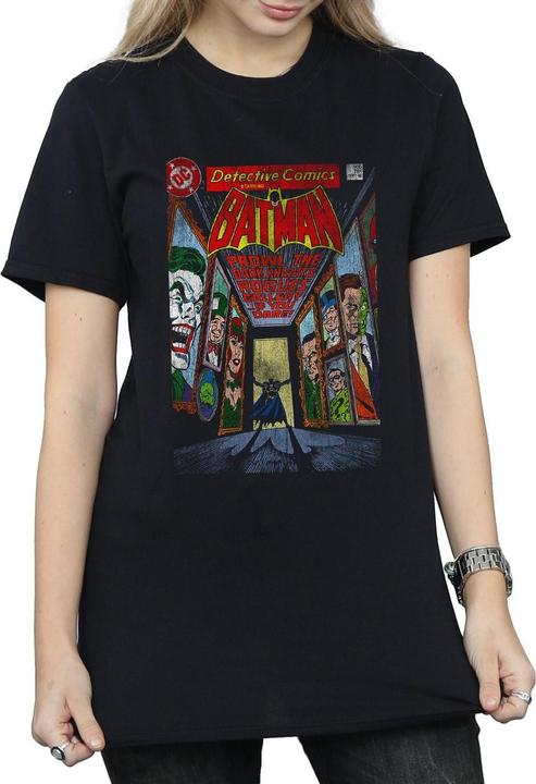 Actual product image Batman Womens/Ladies Rogues Gallery Cotton Boyfriend T-Shirt (L)