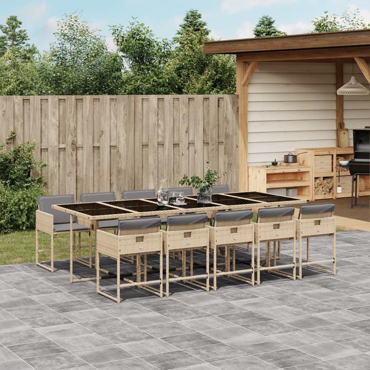 Actual product image vidaXL Garten Essgruppe (275 x 106 x 73 cm)