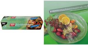 Actual product image Papstar Cling film, width: 300 mm, large roll Material: LDPE (polyethylene), transparent, thickness: 11... (1 x)