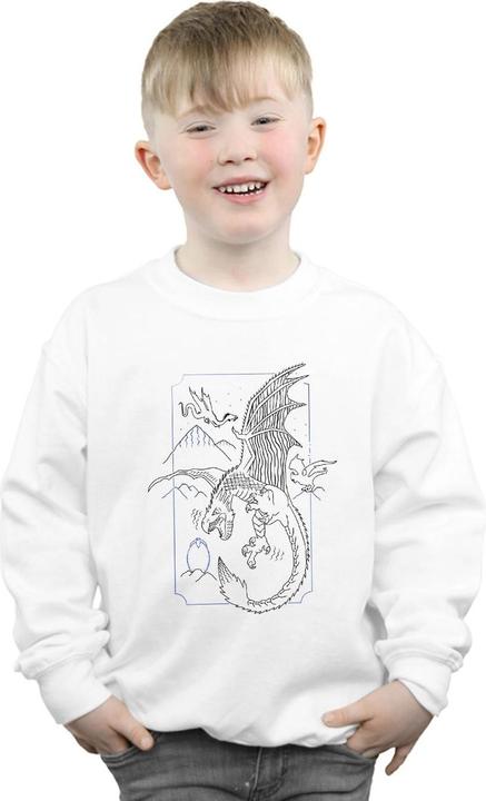 Produktbild Dragon Line Art Sweatshirt Jungen (128)